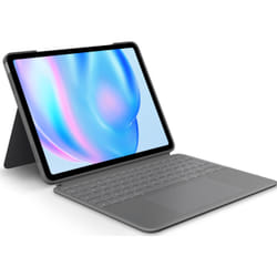 Logitech Combo Touch Gris Smart Connector QWERTY Danois, Finlandais, Norvégien, Suédois