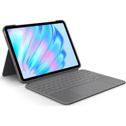 Logitech Combo Touch Gris Smart Connector QWERTY Danois, Finlandais, Norvégien, Suédois
