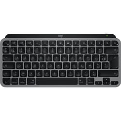 Logitech MX Keys Mini For Mac clavier maison/bureau Bluetooth AZERTY Français Noir, Gris