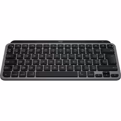 Logitech MX Keys Mini For Mac clavier maison/bureau Bluetooth AZERTY Français Noir, Gris