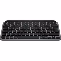 Logitech MX Keys Mini For Mac clavier maison/bureau Bluetooth QWERTZ Allemand Noir, Gris - Vue supplémentaire 2