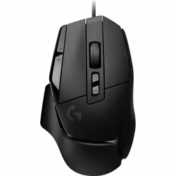 Logitech G G502 X + G240, Droitier, Optique, USB Type-A, 25600 DPI, Noir