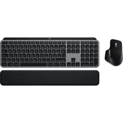 Logitech MX Keys S Combo for Mac QWERTZ Allemand Aluminium, Noir