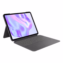 Logitech Combo Touch, QWERTY, Espagnole, Trackpad, 1,9 cm, 1 mm, Apple