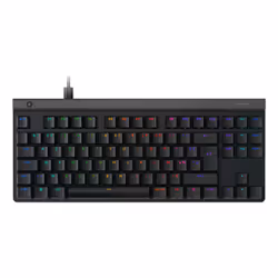 Logitech G G515, Avec fil, USB, Clavier mécanique, AZERTY, LED RGB, Noir