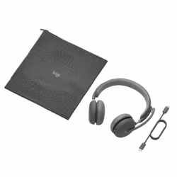Logitech Zone Wireless 2 Casque Avec fil &sans fil Arceau Bureau/Centre d'appels USB Type-C Bluetooth Graphite - Vue supplémentaire 5