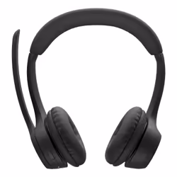 Logitech 981-001451 casque Sans fil Arceau Bureau/Centre d'appels Bluetooth Noir - Vue supplémentaire 3