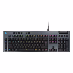 Logitech G G915 X, Avec fil, USB, Clavier mécanique, QWERTY, LED RGB, Noir