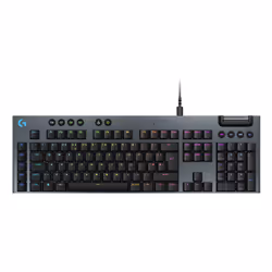 Logitech G G915 X, Avec fil, USB, Clavier mécanique, QWERTY, LED RGB, Noir