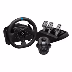 Logitech G G923 SE, Volant + Pédales + Joystick, PC, PlayStation 4, PlayStation 5, 900°, Avec fil, USB 2.0, Noir