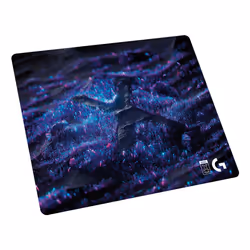 Logitech G G640 Anniversary Edition Tapis de souris de jeu Noir, Bleu