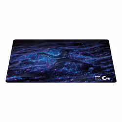 Logitech G G640 Anniversary Edition Tapis de souris de jeu Noir, Bleu