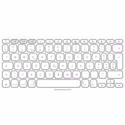 Logitech Keys-To-Go 2 clavier Universel Bluetooth QWERTZ Allemand Blanc