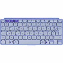 Logitech Keys-To-Go 2 clavier Universel Bluetooth AZERTY Français Lilas