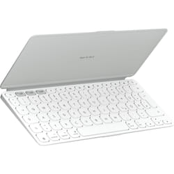 Logitech Keys-To-Go 2 QWERTZ Allemand Blanc