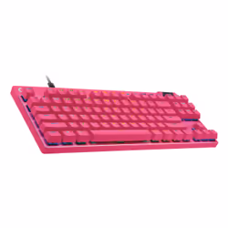 Logitech G PRO X TKL RAPID clavier Jouer USB AZERTY Français Rose - Vue supplémentaire 2