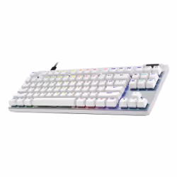 Logitech G PRO X TKL RAPID clavier Jouer USB AZERTY Français Blanc - Vue supplémentaire 3