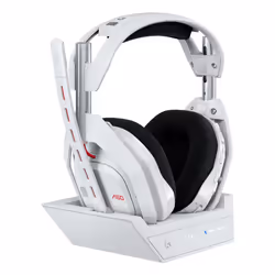 ASTRO Gaming A50 (Gen 5), Sans fil, Jouer, 20 - 20000 Hz, 375 g, Casque, Blanc