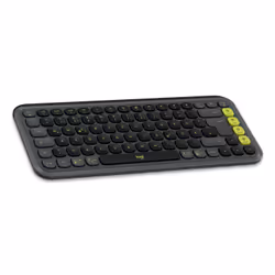 Logitech POP Icon Keys clavier Universel Bluetooth QWERTZ Allemand Graphite, Vert