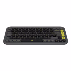 Logitech POP Icon Keys clavier Universel Bluetooth AZERTY Français Graphite, Vert