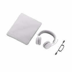 Logitech Zone Wireless 2 ES Casque Avec fil &sans fil Arceau Appels/Musique USB Type-C Bluetooth Blanc - Vue supplémentaire 6