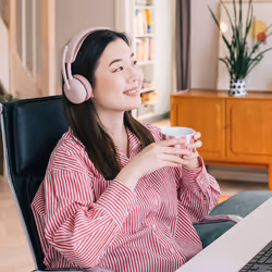 Logitech Zone Wireless 2 ES Casque Avec fil &sans fil Arceau Appels/Musique USB Type-C Bluetooth Rose - Vue supplémentaire 2