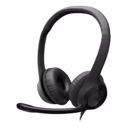 Logitech H390 USB, Avec fil, Appels/Musique, 20 - 20000 Hz, 197 g, Casque, Noir