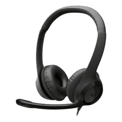 Logitech H390 USB Casque Avec fil Arceau Appels/Musique USB Type-A Noir