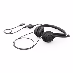 Logitech H390 USB Casque Avec fil Arceau Appels/Musique USB Type-A Noir