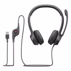 Logitech H390 USB Casque Avec fil Arceau USB Type-A Noir - Vue supplémentaire 5
