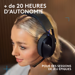 Logitech 981-001563 Casque Gaming Noir - Vue supplémentaire 7