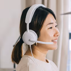 Logitech Zone Wired 2 Casque Avec fil Arceau USB Type-C / USB Type-A Blanc - Vue supplémentaire 3