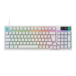 Clavier gamer - Filaire - Logitech G - G316 X 98 - AZERTY - USB-C - RVB Lightsync - Blanc