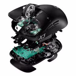 Logitech G PRO X3 SUPERSTRIKE souris Gaming Droitier RF Wireless + USB Type-C Optique 48000 DPI - Vue supplémentaire 3