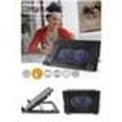 Refroidisseur Support PC Portable - Air Stream - Spirit - 2 ventilateurs - 140 mm - LED bleu