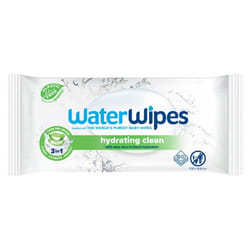 Waterwipes Hydratantes à l'Aloe Vera 60 Lingettes