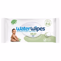 Waterwipes Visage et Mains 60 Lingettes