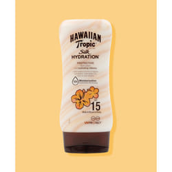 Hawaiian Tropic Silk Hydration Protective Sun Lotion SPF 15 Lotion d’écran solaire Corps 12 h Adultes