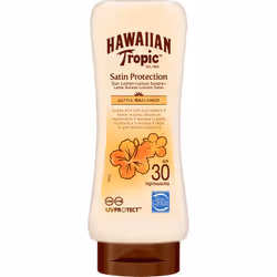 Hawaiian Tropic 5099821001834, Lotion d’écran solaire, Corps, Bouteille, Hydratant, Protection, Tous types de peau, 180 ml