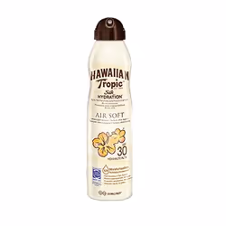 Hawaiian Tropic Silk Hydration Brumes Air Soft SPF 30, 177ml, Spray de protection solaire, Corps, Spray, Hydratant, Tous type ...