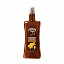 Hawaiian Tropic Spray Huile Sèche Protectrice SPF 8