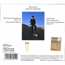 Warner Music Wish You Were Here CD Prog rock Pink Floyd