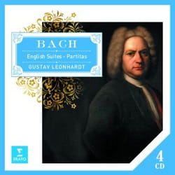 Warner Music Icon - Bach: English Suites - Partitas, 4CD CD Classique