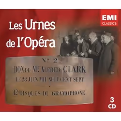 Warner Music Enrico Caruso - Les Urnes De L'opéra, 3CD, Classique, CD, Enrico Caruso, Support physique, Adulte, 3 disques