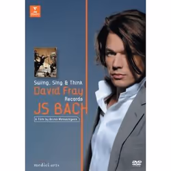 Warner Music David Fray - Swing, Sing & Think - David Fray Records Johann Sebastian Bach, DVD, Classique, DVD, David Fray, Su ...