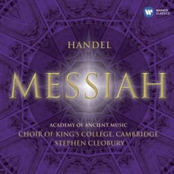 Warner Music Stephen Cleobury - Handel: Messiah, 2CD CD Classique
