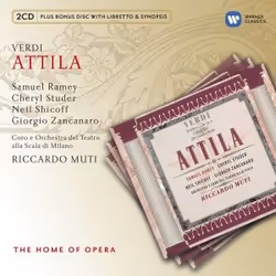 Warner Music The Home Of Opera - Verdi: Attila, 3CD, Classique, CD, The Home Of Opera, Support physique, Adulte, 3 disques