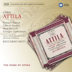 Warner Music The Home Of Opera - Verdi: Attila, 3CD CD Classique