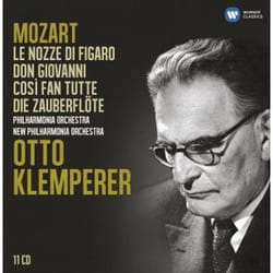 Warner Music Otto Klemperer - Mozart: Operas, 11CD CD Classique