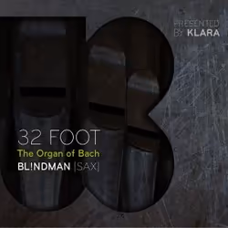 Warner Music Bl!Ndman - 32 Foot: The Organ of Bach, CD, Classique, CD, Bl!Ndman, Support physique, Adulte, 1 disques